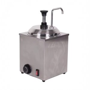 Commercial Cheese Warmer & Dispenser – Stainless Steel